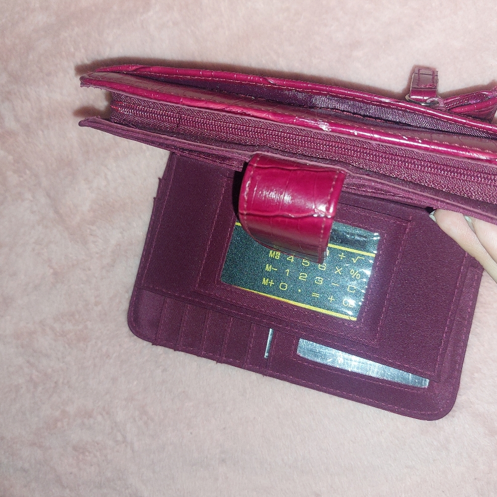 Wallet Red Beautiful - Picture 8 of 9